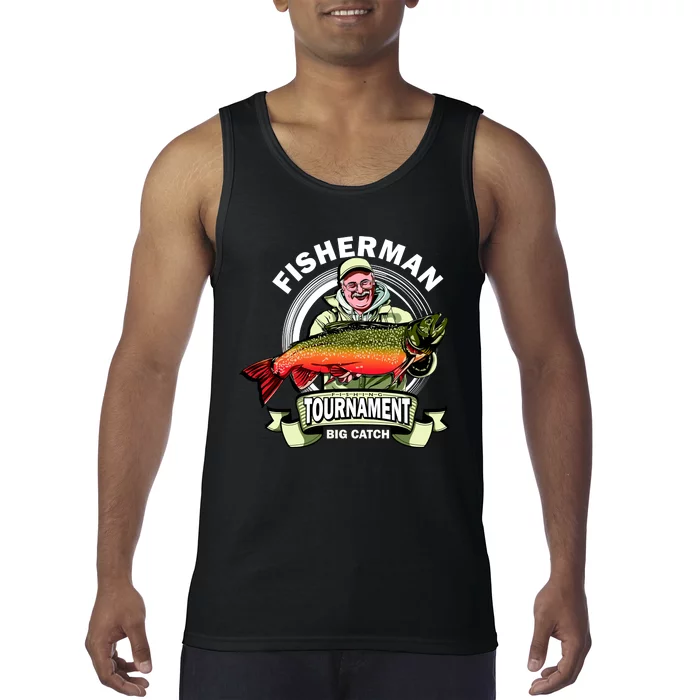 Fishing Tournament Big Catch Tank Top