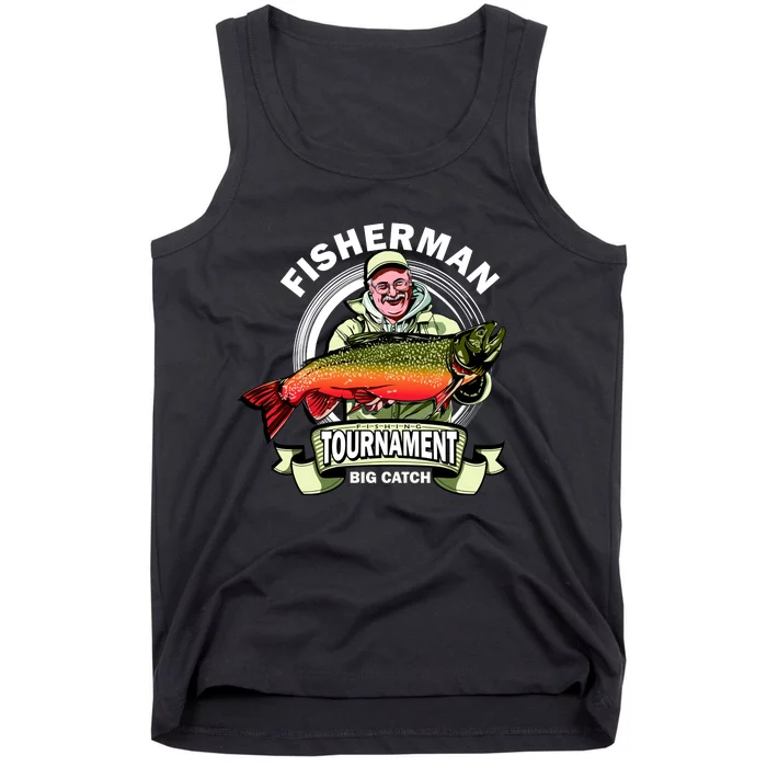 Fishing Tournament Big Catch Tank Top