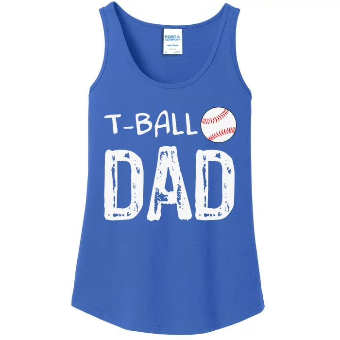 Funny T Ball Dad Ball Funny Christmas Ladies Essential Tank