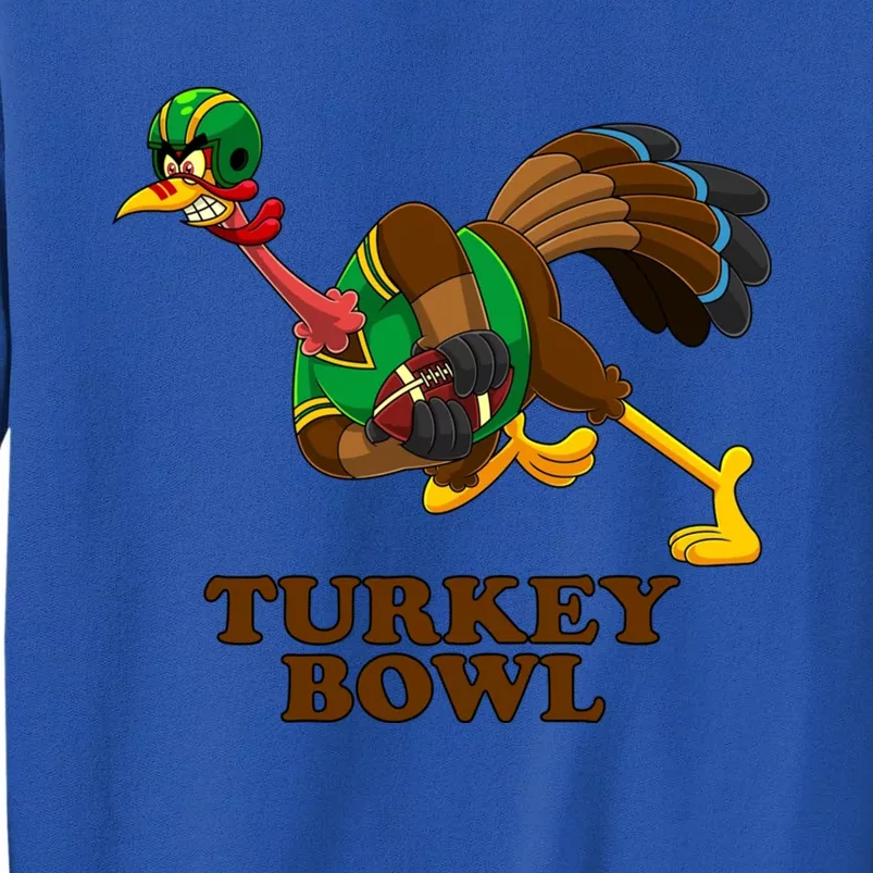 Funny Turkey Bowl American Football Bowl Thanksgiving Great Gift Tall Sweatshirt