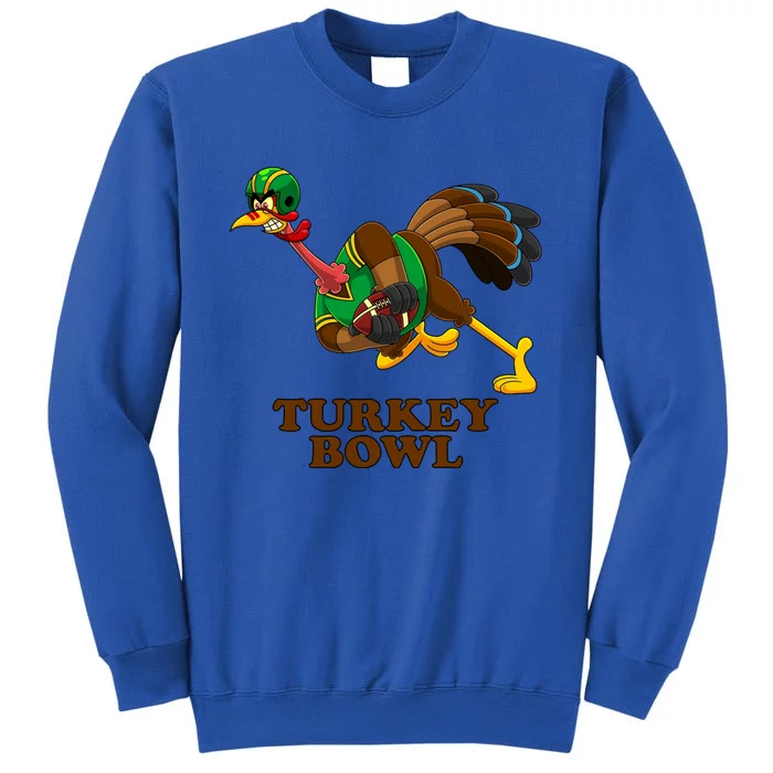 Funny Turkey Bowl American Football Bowl Thanksgiving Great Gift Tall Sweatshirt