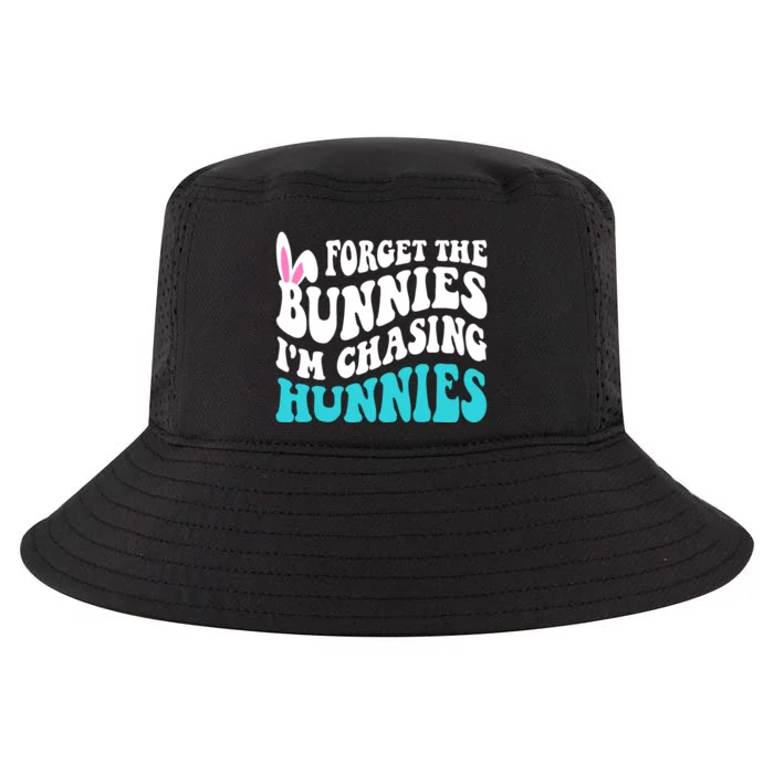 Forget The Bunnies Im Chasing Hunnies Funny Easter Cool Comfort Performance Bucket Hat