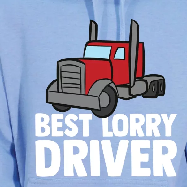 Funny Trucker Big Rig Semi Trailer Truck Driver Lorry Cute Gift Unisex Surf Hoodie