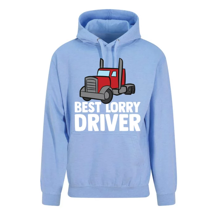 Funny Trucker Big Rig Semi Trailer Truck Driver Lorry Cute Gift Unisex Surf Hoodie