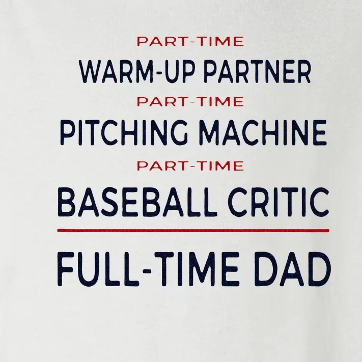 Full Time Baseball Dad Baseball Dad With Balls Ballers Daddy Toddler Long Sleeve Shirt