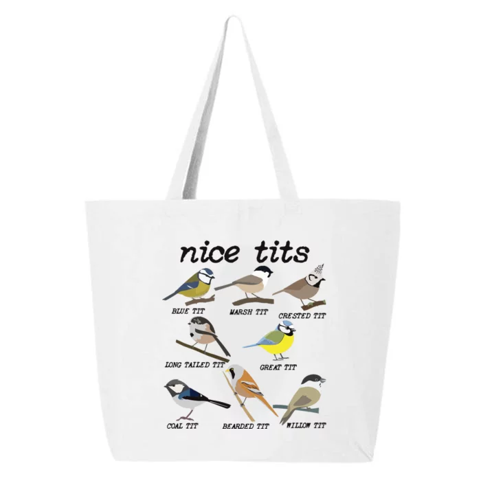 Funny Tit Birds Birdwatcher 25L Jumbo Tote