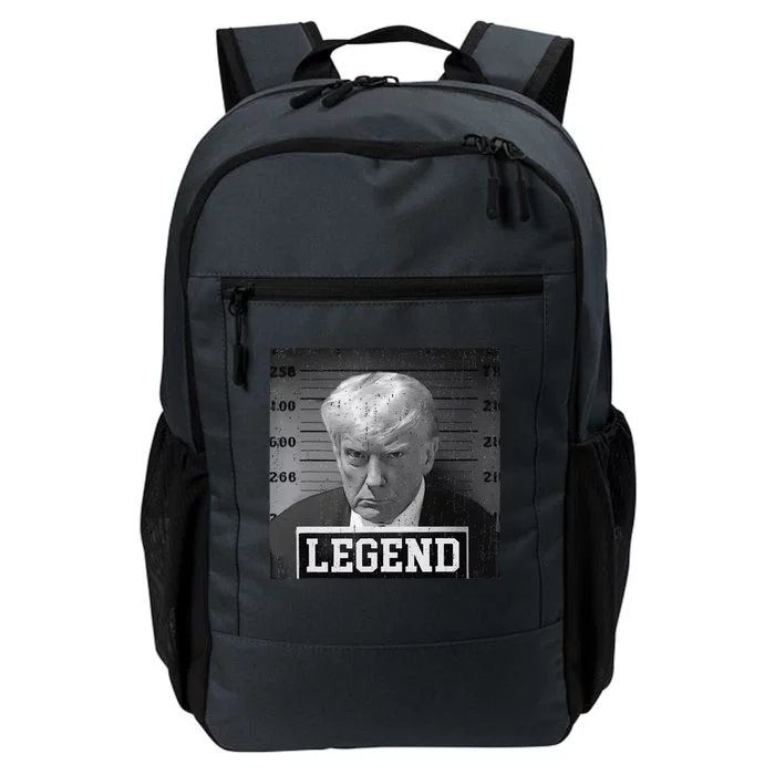 Funny The Booking Photo Of Donald Trump Cute Daily Commute Backpack