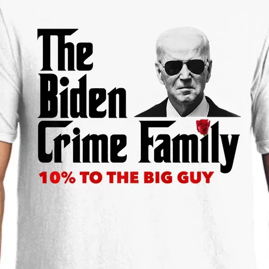 Funny The Biden Crime Family Anti Biden Liberals Democrats Pajama Set