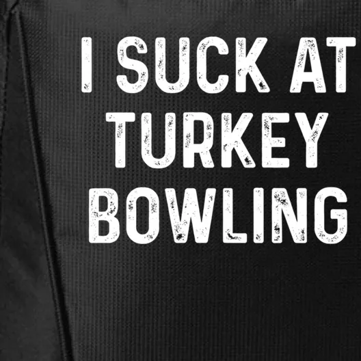 Funny Turkey Bowl Game Thanksgiving Cool Gift City Backpack