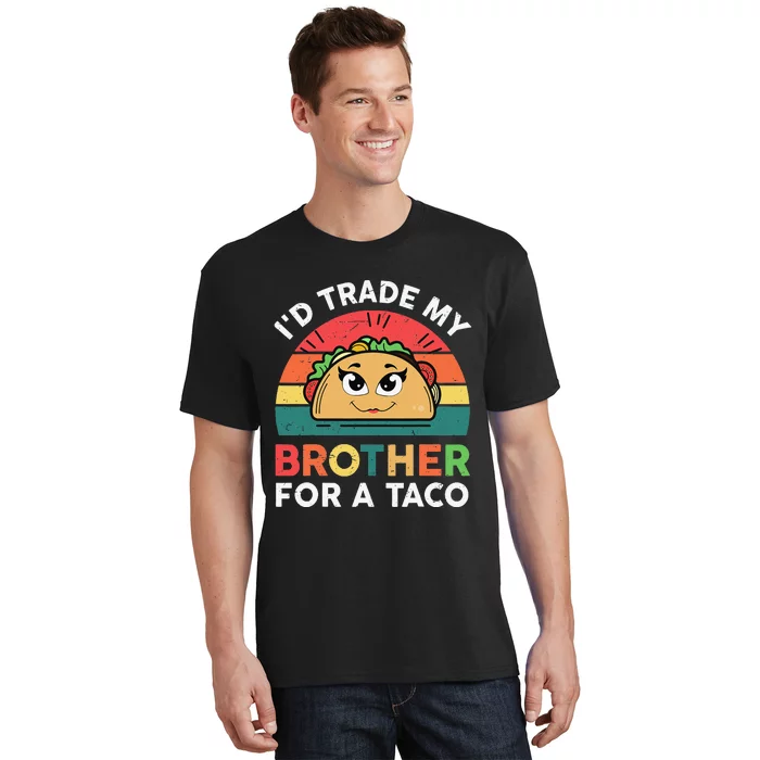 Funny Trade Brother Taco Mexican Tuesday T-Shirt