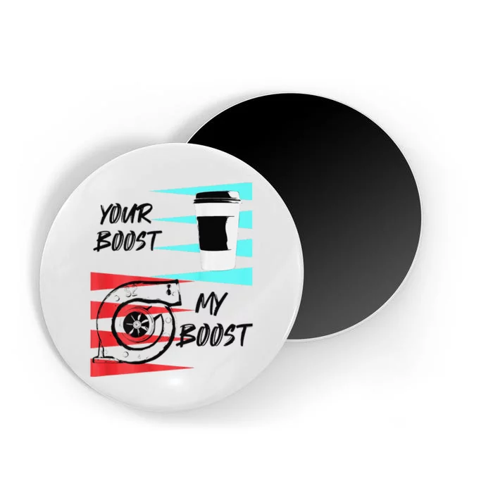 funny Turbo Boost Drift Car Gift Magnet