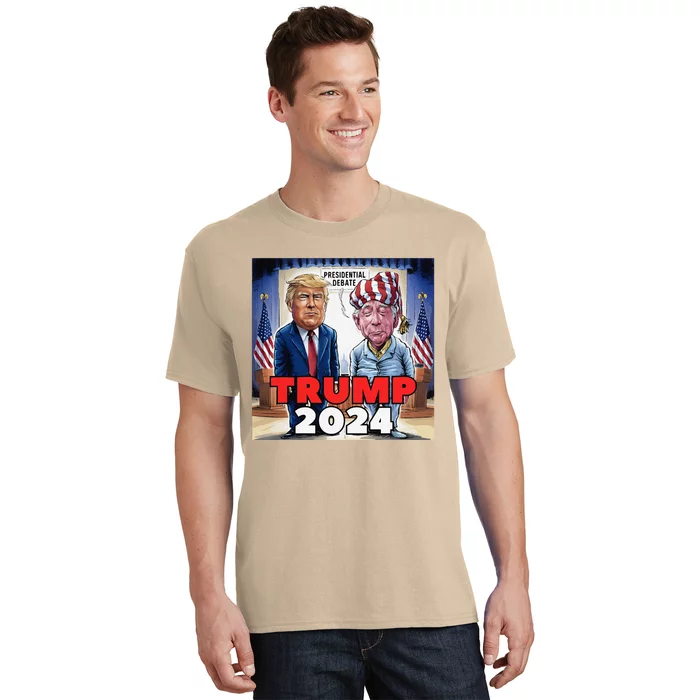 Funny Trump Biden Presidential Election Debate 2024 T-Shirt