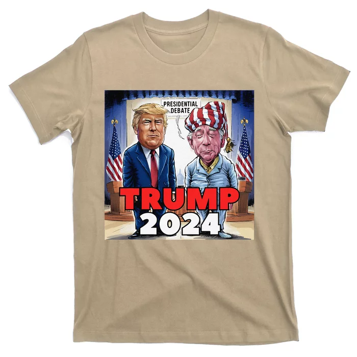 Funny Trump Biden Presidential Election Debate 2024 T-Shirt