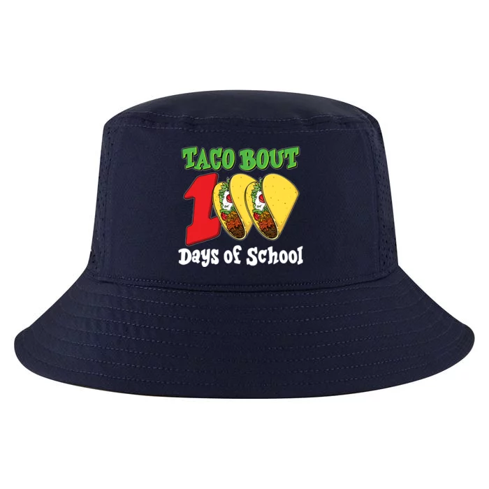 Funny Taco Bout 100 Days Of School Cool Comfort Performance Bucket Hat