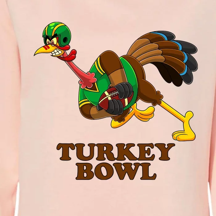 Funny Turkey Bowl American Football Bowl Thanksgiving Womens California Wash Sweatshirt