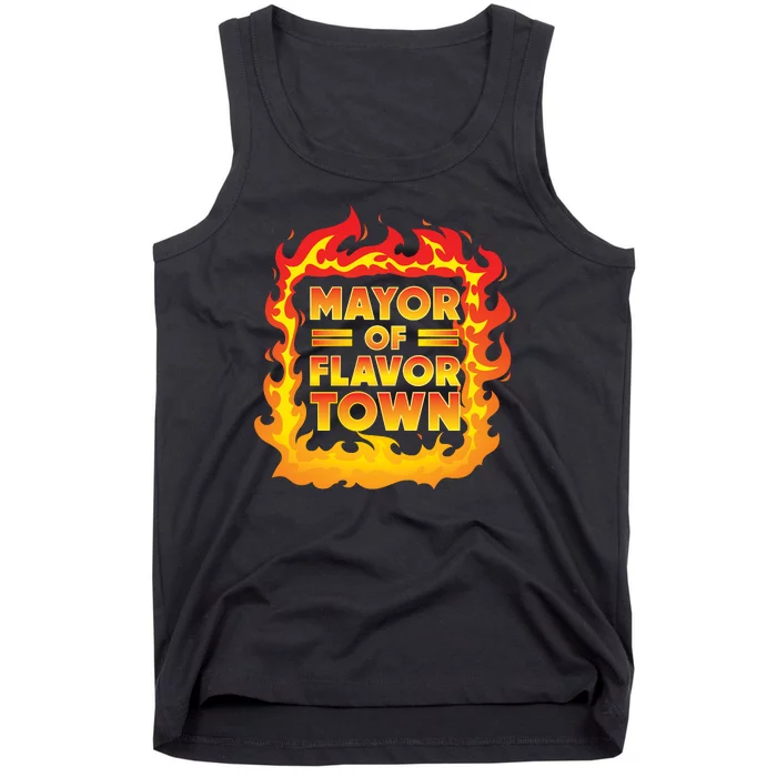 Flavor Town Cooking Guy Fieri BBQ Tank Top