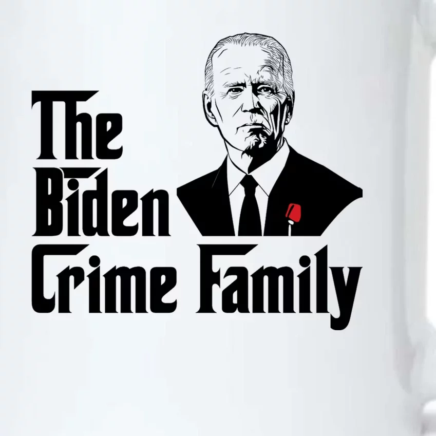 Funny The Biden Crime Family Anti Biden Liberals Democrats Black Color Changing Mug