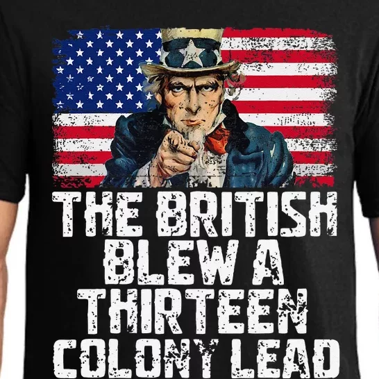 Funny The British Blew A Thirteen Colony Lead Pajama Set