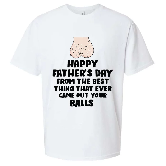 From The Best Thing That Came Out Your Balls Sueded Cloud Jersey T-Shirt