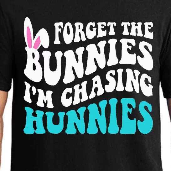 Forget The Bunnies IM Chasing Hunnies Pajama Set