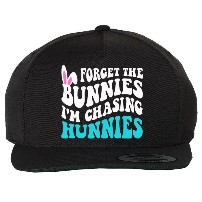 Forget The Bunnies IM Chasing Hunnies Wool Snapback Cap