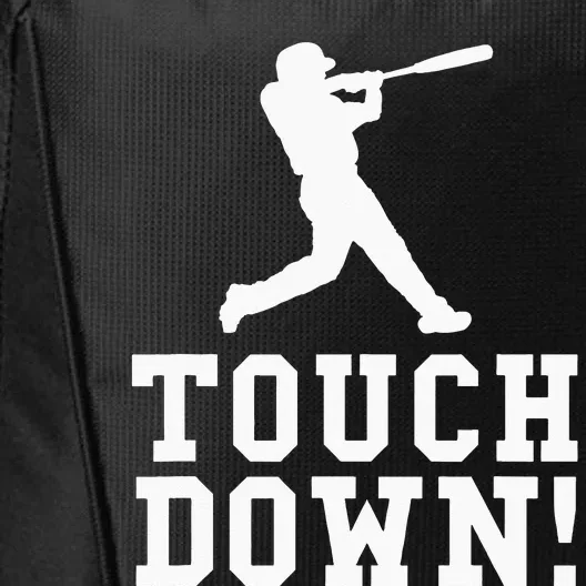 Funny Touchdown Baseball Football Sports Gift City Backpack