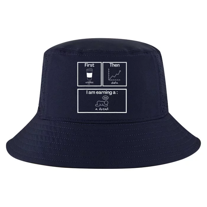 First Then Board Funny School Psychologist Special Education Cool Comfort Performance Bucket Hat