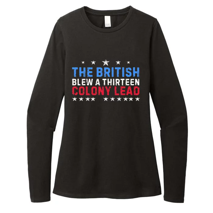 Funny The British Blew A Thirteen Colony Lead Womens CVC Long Sleeve Shirt