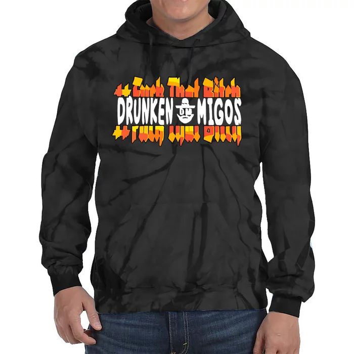 Fuck The Bitch Drunken M.I.G.O.S Tie Dye Hoodie