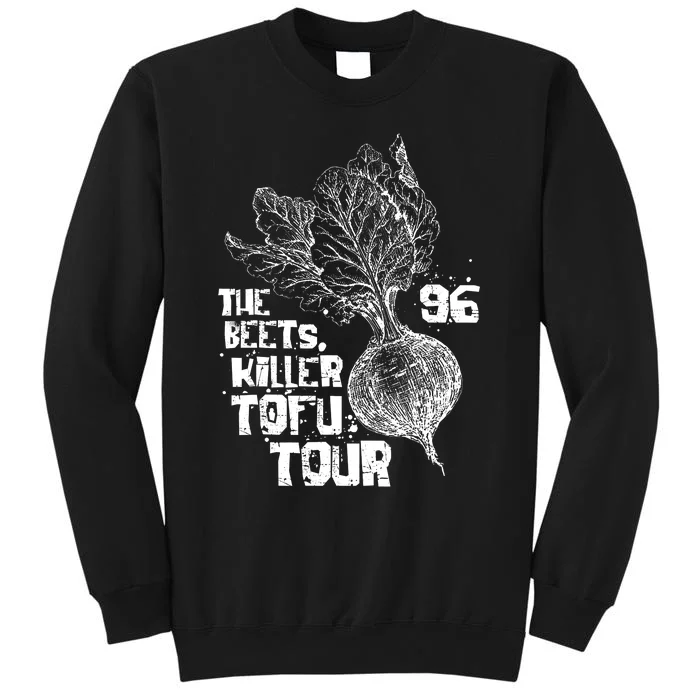 Funny The Beets Killer Tofu Tour Vintage Vegan Animal Rights Sweatshirt