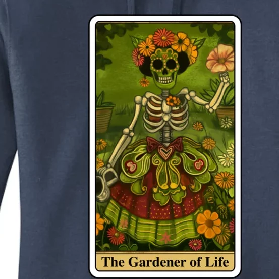 Funny Tarot Card The Gardener Of Life Psychic Fortune Teller Gift Women's Pullover Hoodie