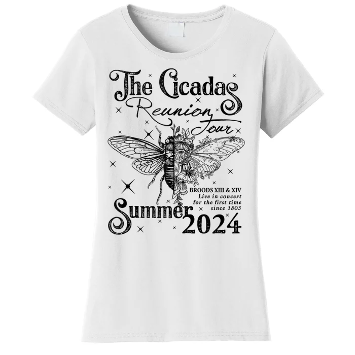 Funny The Cicadas Reunion Summer 2024 Women's T-Shirt