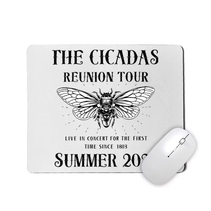 Funny The Cicadas Reunion Summer 2024 Mousepad