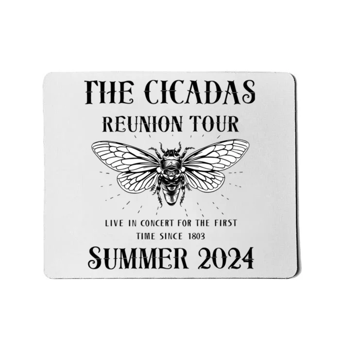 Funny The Cicadas Reunion Summer 2024 Mousepad