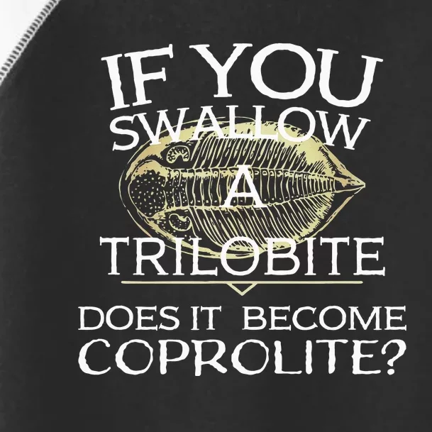 Funny Trilobite Coprolite Fossil Lover Dino Poop Toddler Fine Jersey T-Shirt