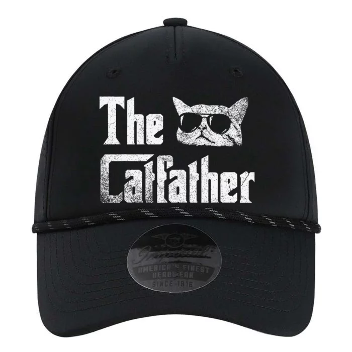 Funny The Catfather Cool Cat Daddy Glasses Gift Performance The Dyno Cap