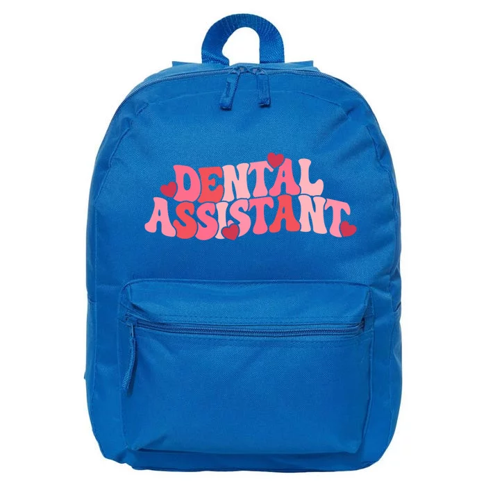 Funny Tooth Cupid's Favorite Dental Assistant Valentines Gift 16 in Basic Backpack