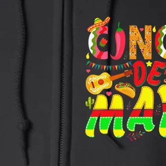 funny taco Cinco De Mayo Lets Fiesta Squad 5 De Mayo Mexican Full Zip Hoodie