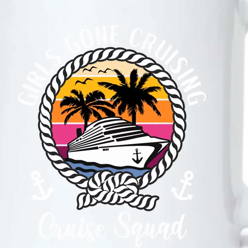 Funny Trip Cruise Gone Cruising Cruise Squad Cool Gift Black Color Changing Mug