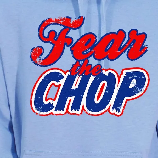 Fear The Chop Legendary Atlanta Baseball Unisex Surf Hoodie