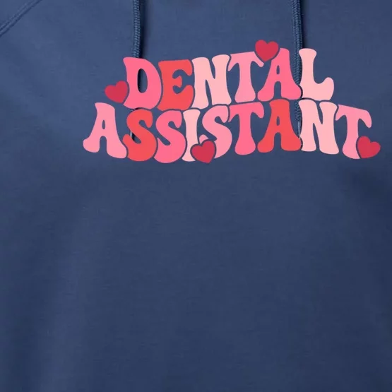 Funny Tooth Cupid's Favorite Dental Assistant Valentines Great Gift Performance Fleece Hoodie