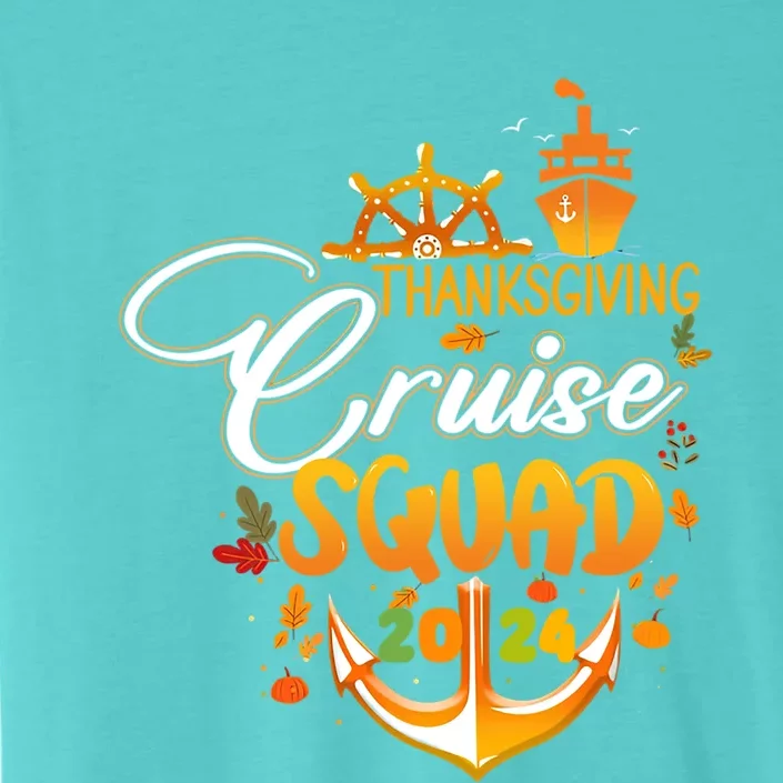 Family Thanksgiving Cruise 2024 Autumn Cruise Squad Matching Gift ChromaSoft Performance T-Shirt