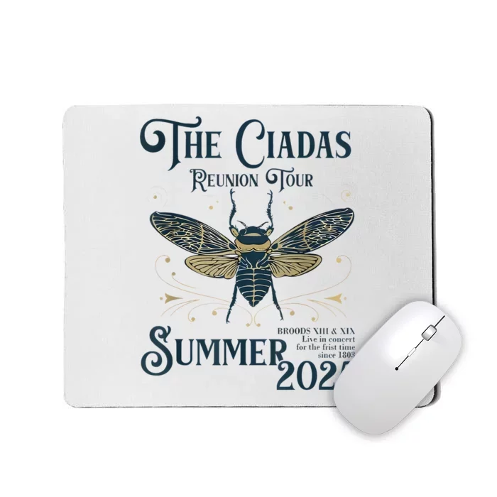 Funny The Cicadas Reunion Summer 2024 Mousepad