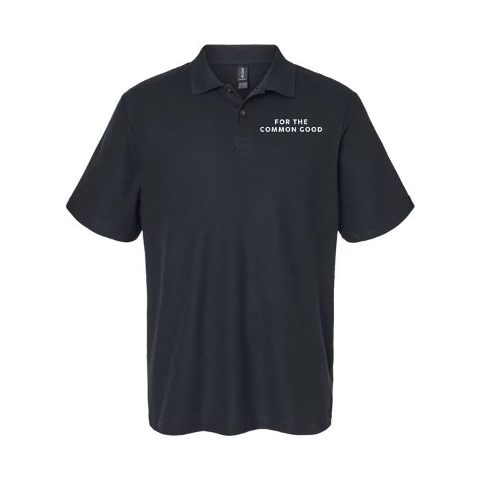 For The Common Good Kamala Harris 2024 Softstyle Adult Sport Polo