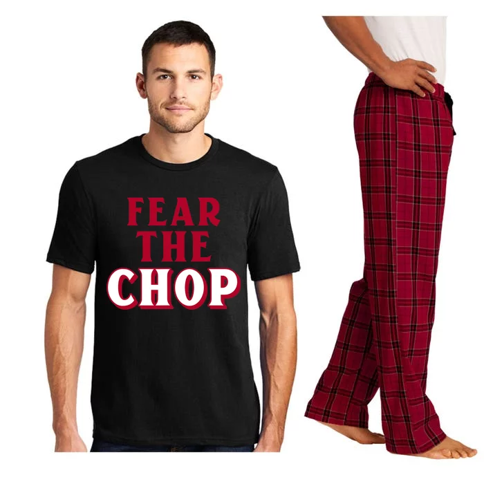 Fear the Chop Baseball Lover Pajama Set