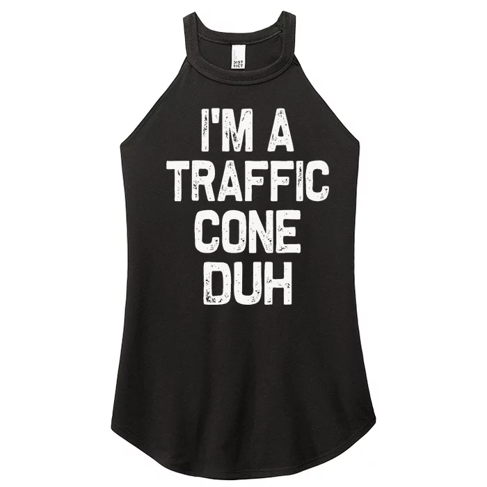 Funny Traffic Cone Halloween Outfit Women’s Perfect Tri Rocker Tank