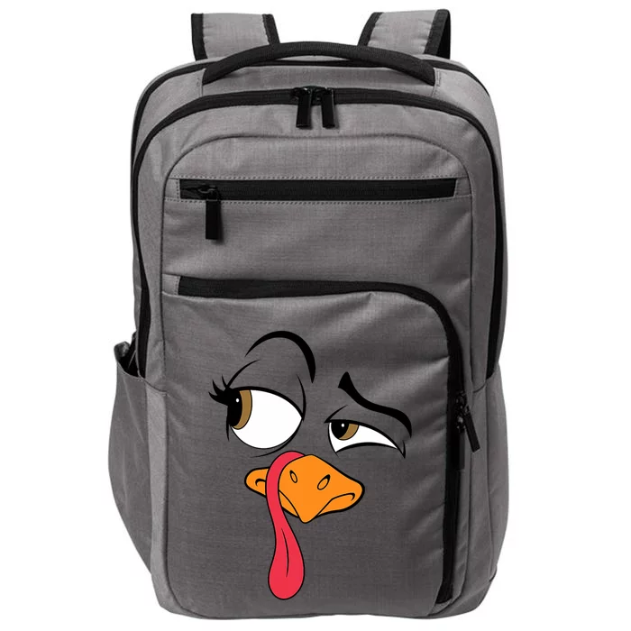 Funny Turkey Cool Turkey Thanksgiving Costume Impact Tech Backpack