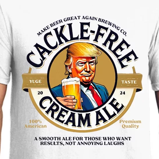 Funny Trump Cackle Free Cream Ale Beer Pun Pajama Set