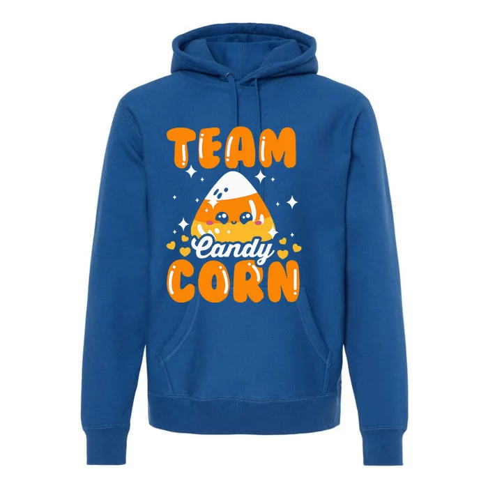 Funny Team Candy Corn Halloween Costume Premium Hoodie