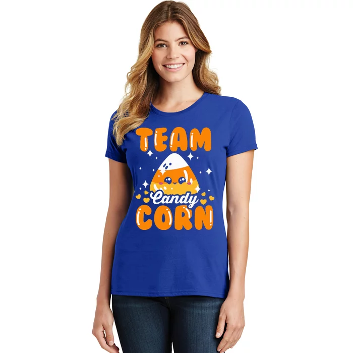 Funny Team Candy Corn Halloween Costume Women's T-Shirt